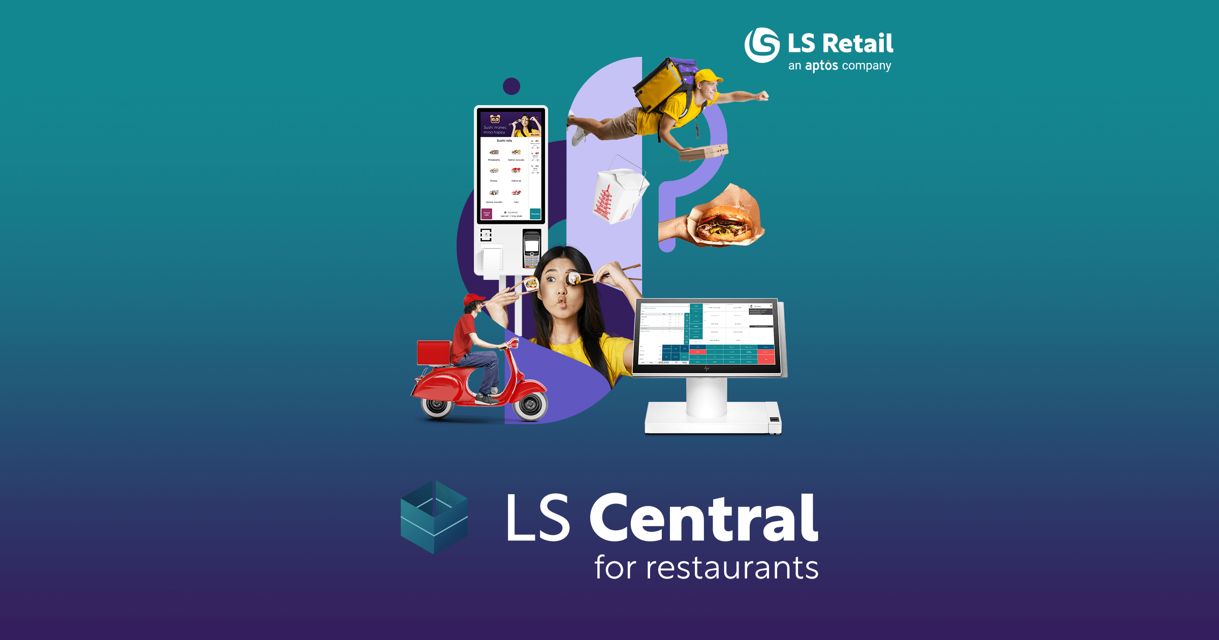 LS Central restaurant POS + ERP software restaurant management system